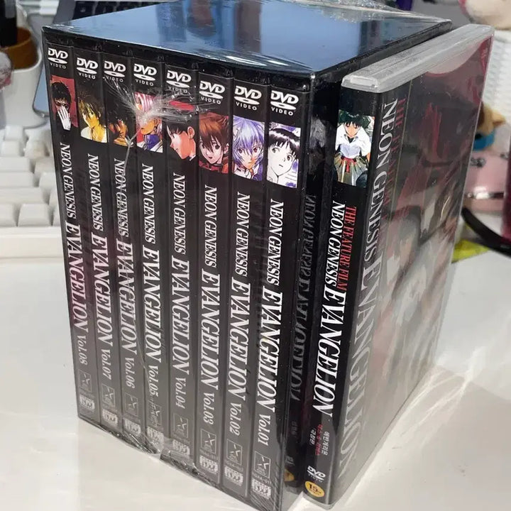 [BUNJANG] Neon Genesis Evangelion DVD Box Set + Death &amp; Rebirth Theatrical Edition / 네온 제네시스 신세기 에반게리온 DVD BOX + 데스&amp;리버스 극장판