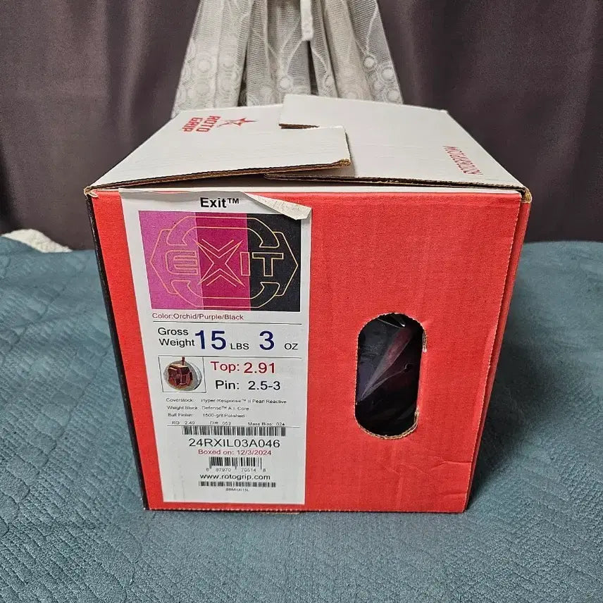 [SOLD OUT] (택포)초판 로또그립 엑시트 오리지날 15p 새 볼링공(공인구)