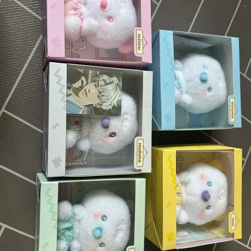 [BUNJANG] PLAVE Baby M M E M I M U Doll Bundle Set / 플레이브 베이비 므메미무 인형 몌무 뫄 미므 므모 먀미 일괄 드볼 세트