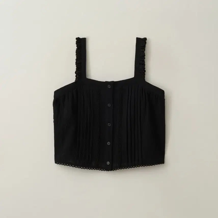 [BUNJANG] Moat Anna Lace Bustier Black / 모우트 안나 레이스 뷔스티에 블랙