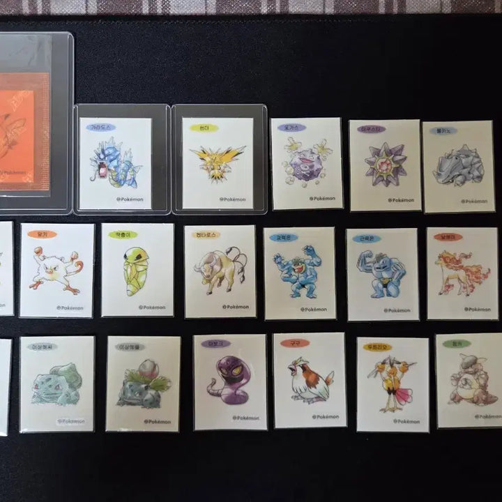 [BUNJANG] Pokemon Bread Stickers 41-Piece Bundle Set / 띠부씰 41종