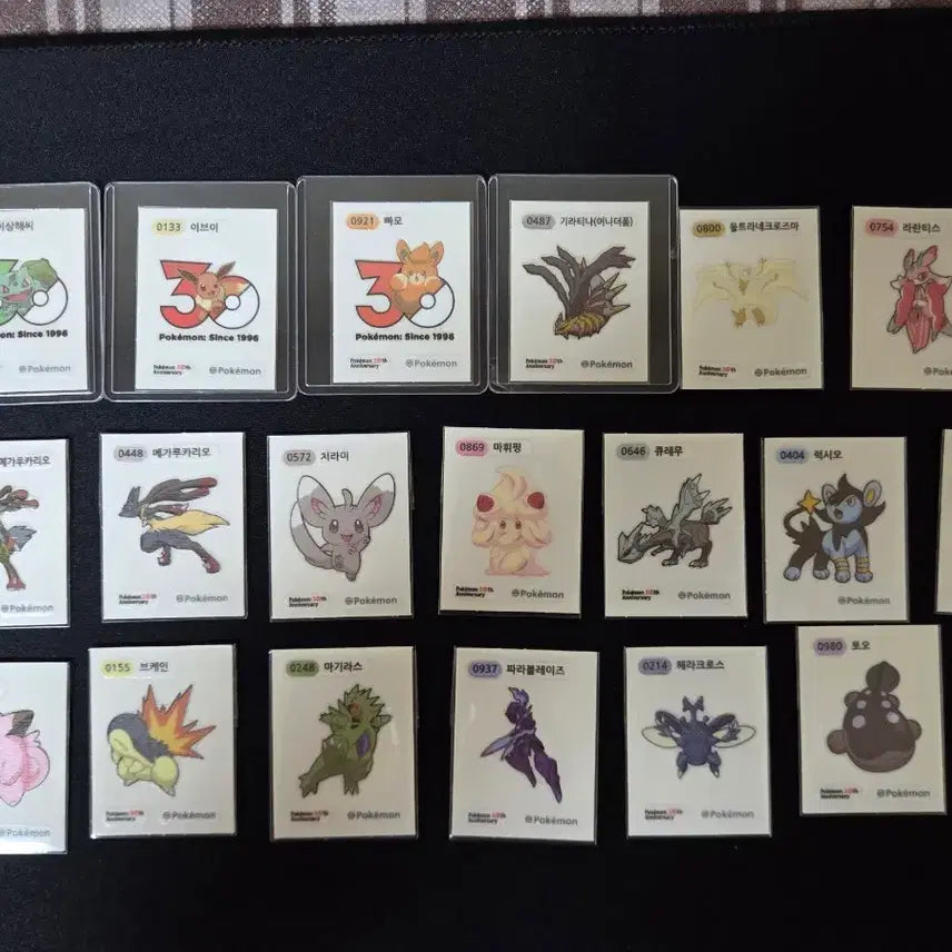 [BUNJANG] Pokemon Bread Stickers 41-Piece Bundle Set / 띠부씰 41종