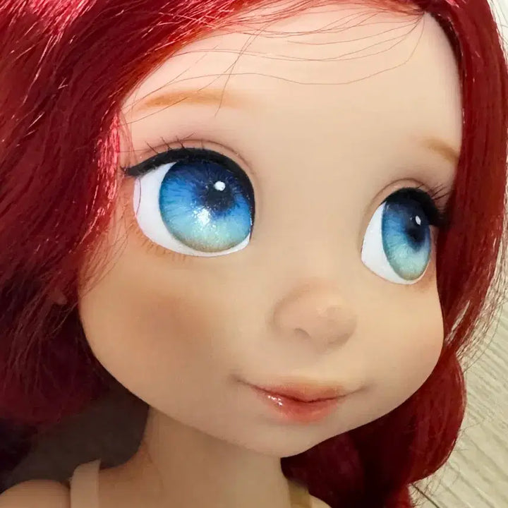 [BUNJANG] Disney Baby Doll Ariel Repainted Doll / 디즈니 베이비돌 에리얼 리페인팅
