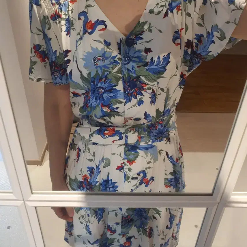 [BUNJANG] Vintage Floral Pattern Dress / 빈티지원피스