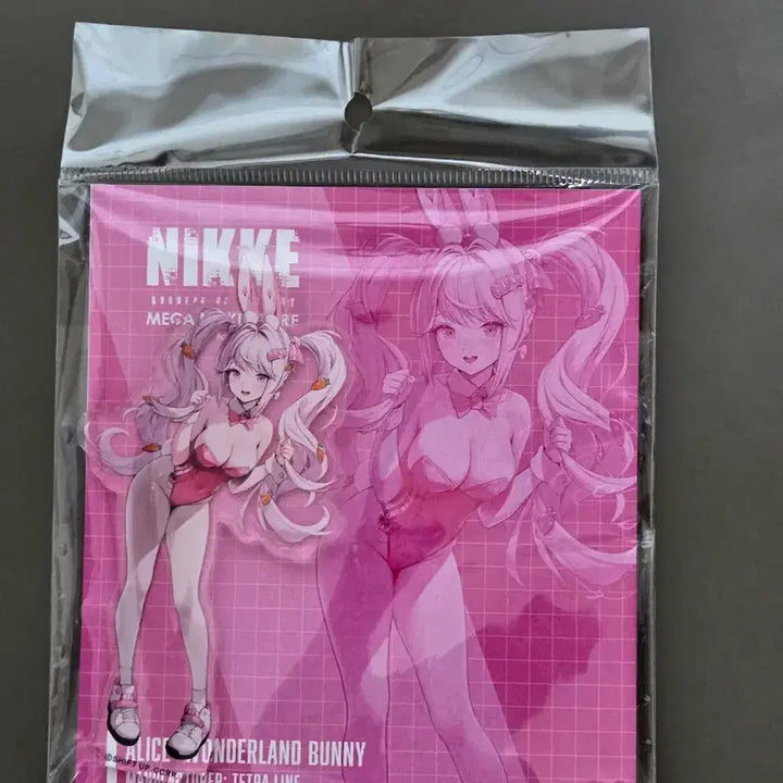 [BUNJANG] Niki Alice Wonderland Bunny Acrylic Stand (Sealed) / 미개봉) 니케 공식 앨리스 원더랜드 바니 아크릴 스탠드