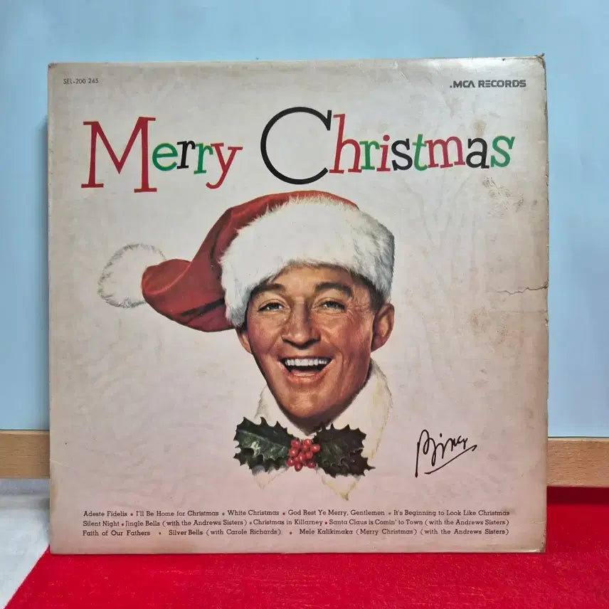 [BUNJANG] Bing Crosby Merry Christmas LP Record / 빙 크로스비 Merry Christmas LP 레코드  58140
