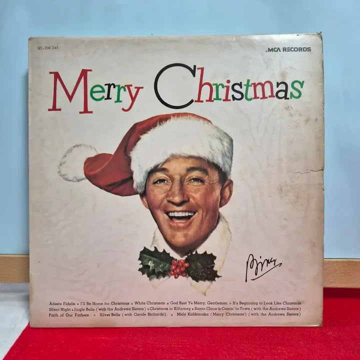 [BUNJANG] Bing Crosby Merry Christmas LP Record / 빙 크로스비 Merry Christmas LP 레코드  58140