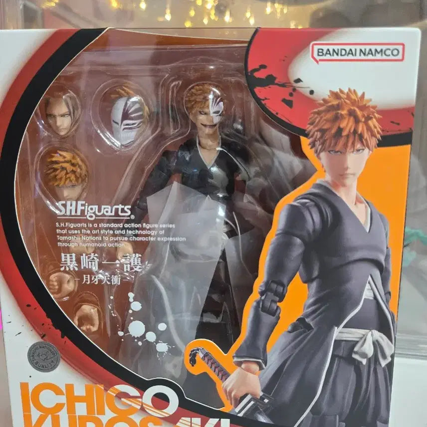 [BUNJANG] SHF Bleach Ichigo Tensa Zangetsu Action Figure / shf 블리치 이치고 월아청충 단순 개봉 판매합니다