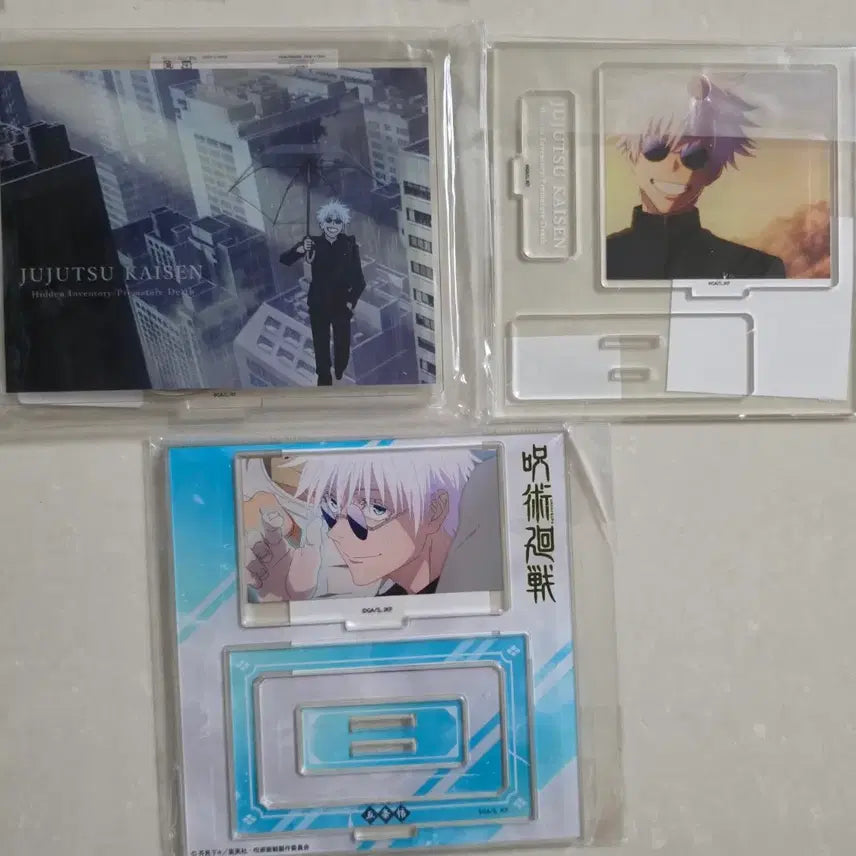 [BUNJANG] Jujutsu Kaisen Kaihoku Oketsu Gojo Satoru Acrylic Bundle Set / 주술회전 일괄 회옥옥절 마파 고죠사토루 아크릴