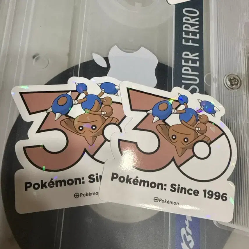 [BUNJANG] Pokemon 30th Anniversary Sticker Bundle / 포켓몬 30주년 스티커 카포에라 2장 일괄