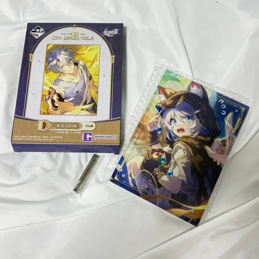 [BUNJANG] Honkai: Star Rail Cypher Acrylic Illustration Board - D Prize / 붕괴 스타레일 D상 사이퍼 아크릴 일러스트 보드