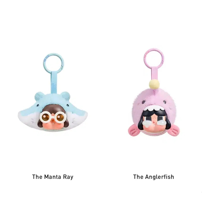 [BUNJANG] Pop Mart Crybaby Tears Sea Series Doll Keychain Bundle Set / (일괄) 팝마트 크라이베이비 눈물 바다 시리즈 인형 키링