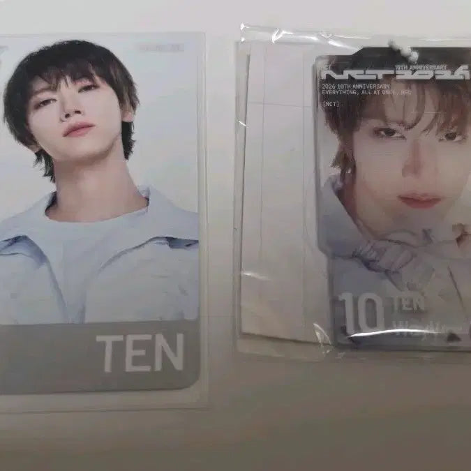 [BUNJANG] NCT 10th Anniversary Neozone Trading Card Lenticular Keychain Ten WayV / 엔시티 10주년 팝업 네오그라운드 트레카 렌티큘러 키링 텐 웨이션브이