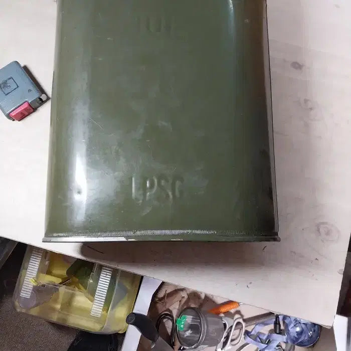 [BUNJANG] US Military LPSC Jerry Can 10L Metal / 오리지널 미군용 LPSC 메탈 제리캔 10L