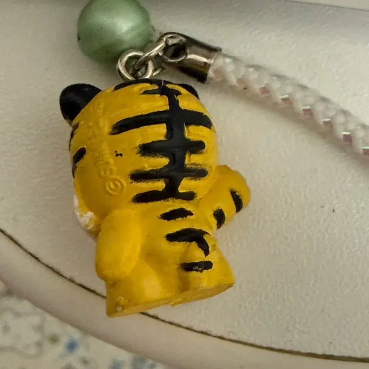 [BUNJANG] Vintage Japanese Tiger Keychain / 고전 일본 호랑이 키링