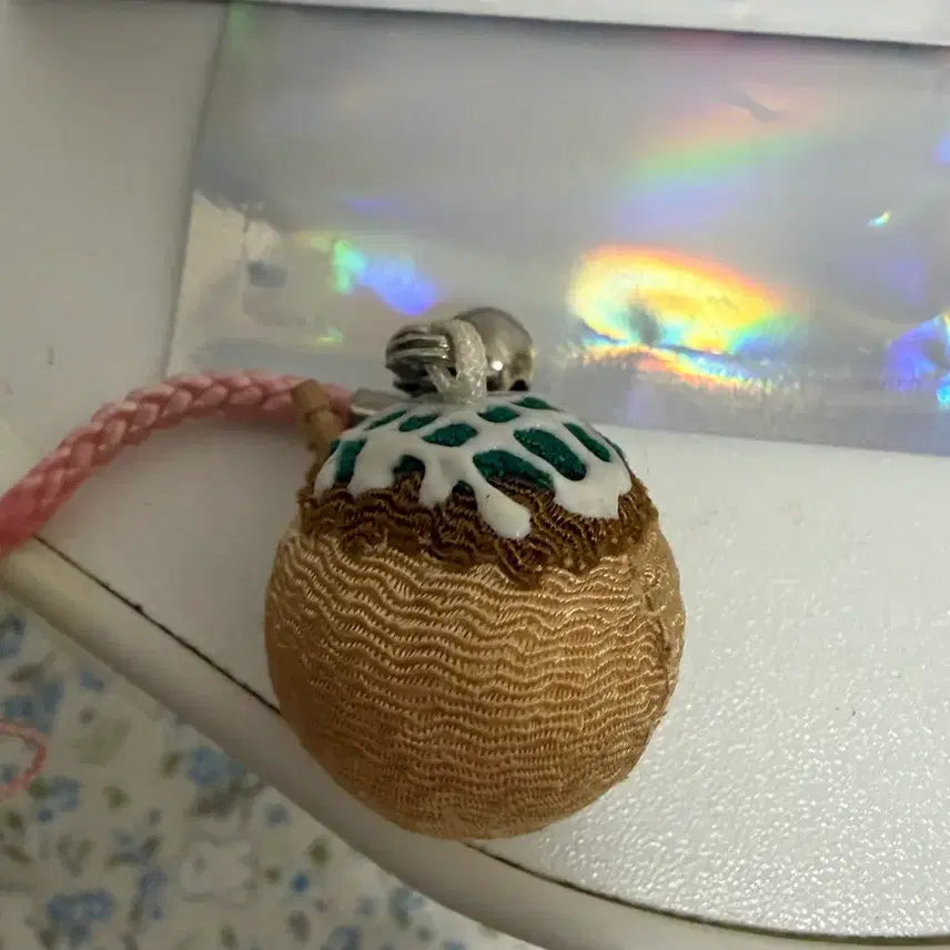 [BUNJANG] Vintage Japanese Takoyaki Keychain / 고전 일본 타코야끼 키링