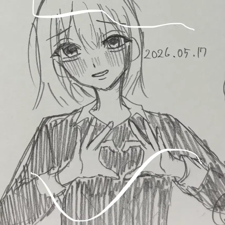 [BUNJANG] Hand-Drawn Doodle Commission / 손그림 낙서 커미션