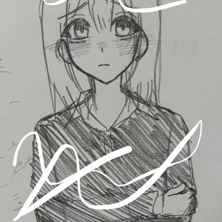 [BUNJANG] Hand-Drawn Doodle Commission / 손그림 낙서 커미션