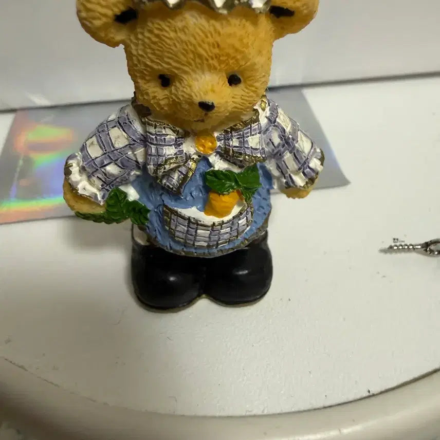 [BUNJANG] Vintage Teddy Bear Figurine Ornament / 빈티지 곰인형 장식품 피규어