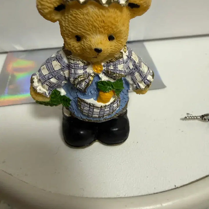 [BUNJANG] Vintage Teddy Bear Figurine Ornament / 빈티지 곰인형 장식품 피규어