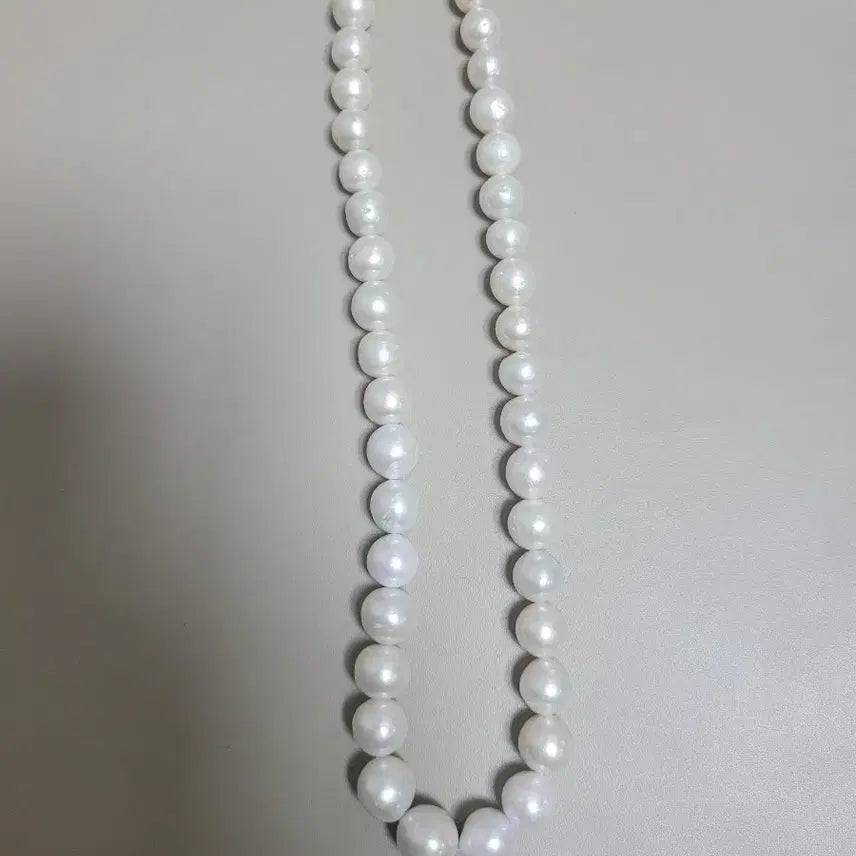 [BUNJANG] Freshwater Pearl Necklace with Magnetic Clasp / 아름다운 담수 진주 목걸이