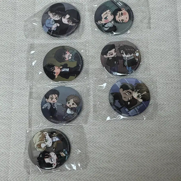 [BUNJANG] Rebom Abalk Police Agency Badge Bundle Set / 레봄 아밝 경찰청 뱃지 판매합니다.