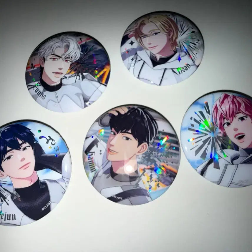 [BUNJANG] Plaive Dash Pin Button Set / 플레이브 대쉬 핀버튼 캔뱃지