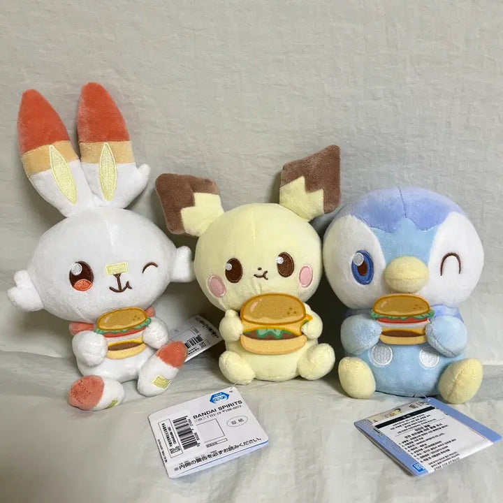 [BUNJANG] Pokemon Pocket Friends Delicious Time Plush / 새상품)포켓몬 포켓피스 맛있는 시간 /개당가격 /포켓몬