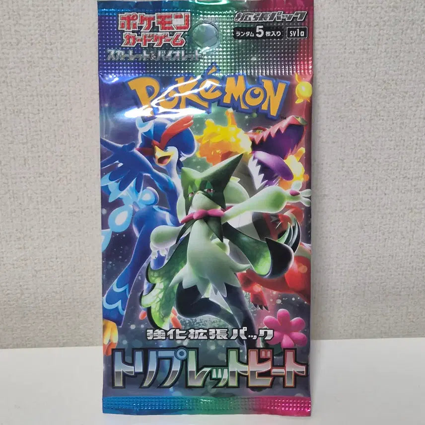 [BUNJANG] Pokemon Card Scarlet &amp; Violet Enhanced Expansion Pack Triple Beat SV1a Japanese Edition / 포켓몬 카드 스칼렛&amp;바이올렛 강화 확장팩 트리플렛 비트 SV1a 일판