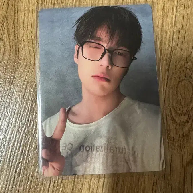 [BUNJANG] Monsta X Unfold Minhyuk Nerd Photocard / 몬스타엑스 unfold 민혁 너드