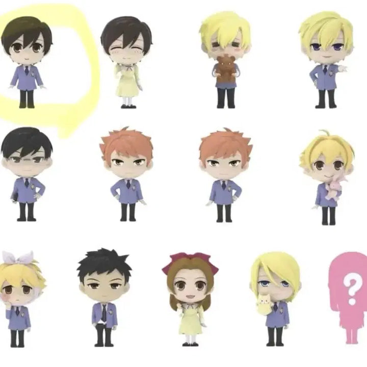 [BUNJANG] Ouran High School Host Club Haruhi Rice Ball Figure / 오란고교 호스트부 쌀알 피규어 (하루히)