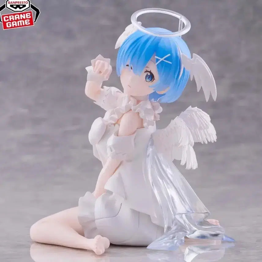 [BUNJANG] Banpresto Re:Zero Rem Angel Figure / 반프레스토 Re:제로부터 리제로 렘 천사 피규어 판매합니다
