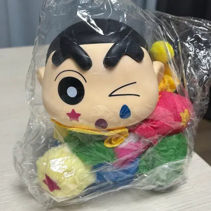 [BUNJANG] Crayon Shin-chan Pierrot Middle-Small Labubu Figure / 짱구 삐에로 중소형 라부부 피규어