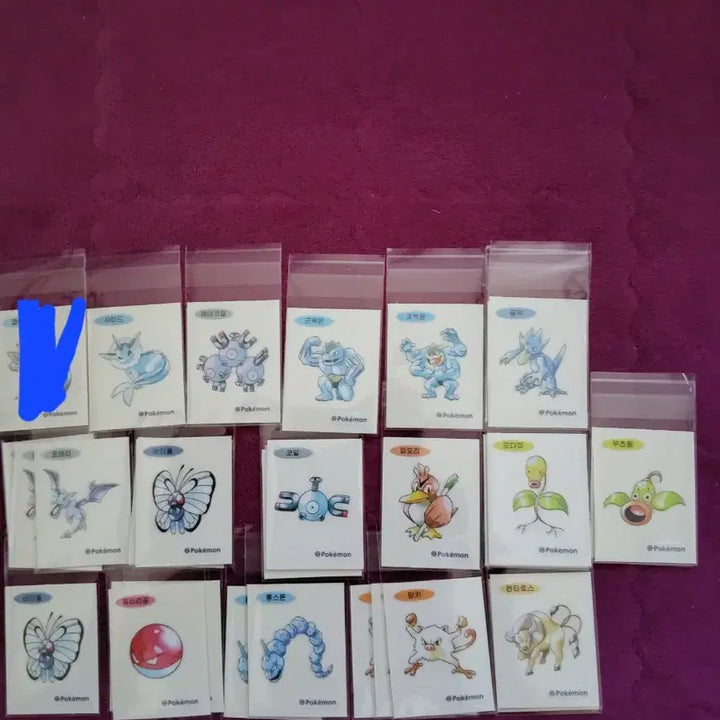 [BUNJANG] Pokemon 30th Anniversary Stick Seal / 포켓몬 띠부씰 시즌5 30주년 신상 판매
