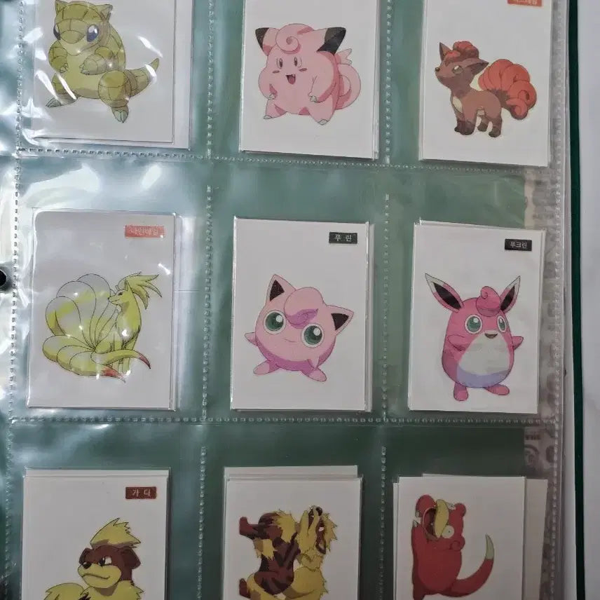 [BUNJANG] Natuur Pop Pokemon Stickers 49 Types Bundle Set / 초희귀 포켓몬 나뚜루팝 띠부씰 49종 모음 일괄판매