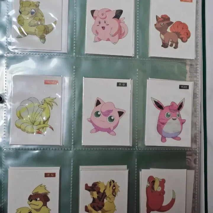 [BUNJANG] Natuur Pop Pokemon Stickers 49 Types Bundle Set / 초희귀 포켓몬 나뚜루팝 띠부씰 49종 모음 일괄판매