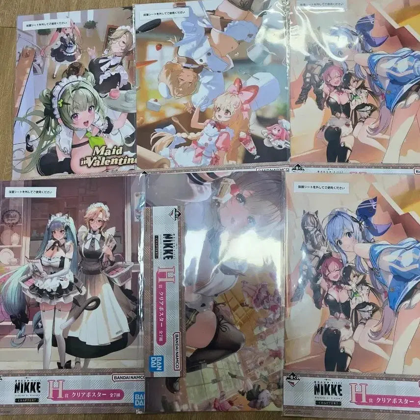 [BUNJANG] Nikke Poster H Grade Bundle Set / 택퍼3.2))니케 포스터 H상 일괄