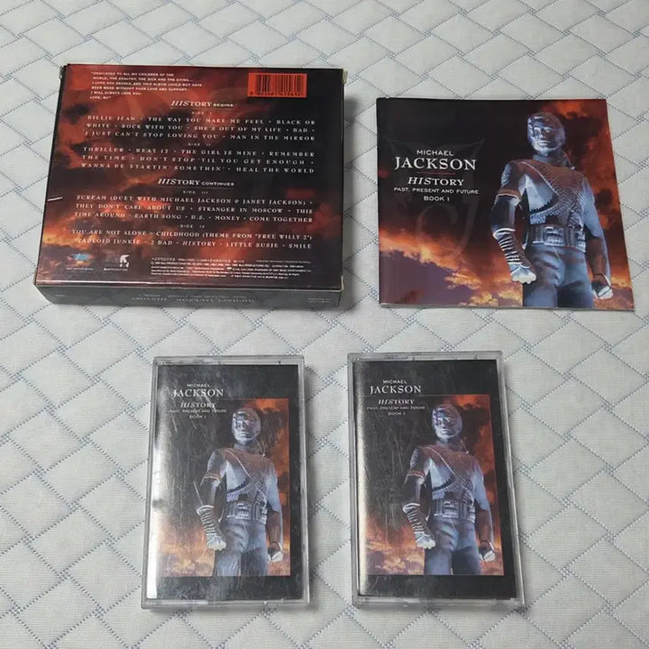 [BUNJANG] Michael Jackson HISTORY Cassette Tape Full Set / 마이클 잭슨 HISTORY 카세트 테이프 풀세트 팝니다. 히스토리