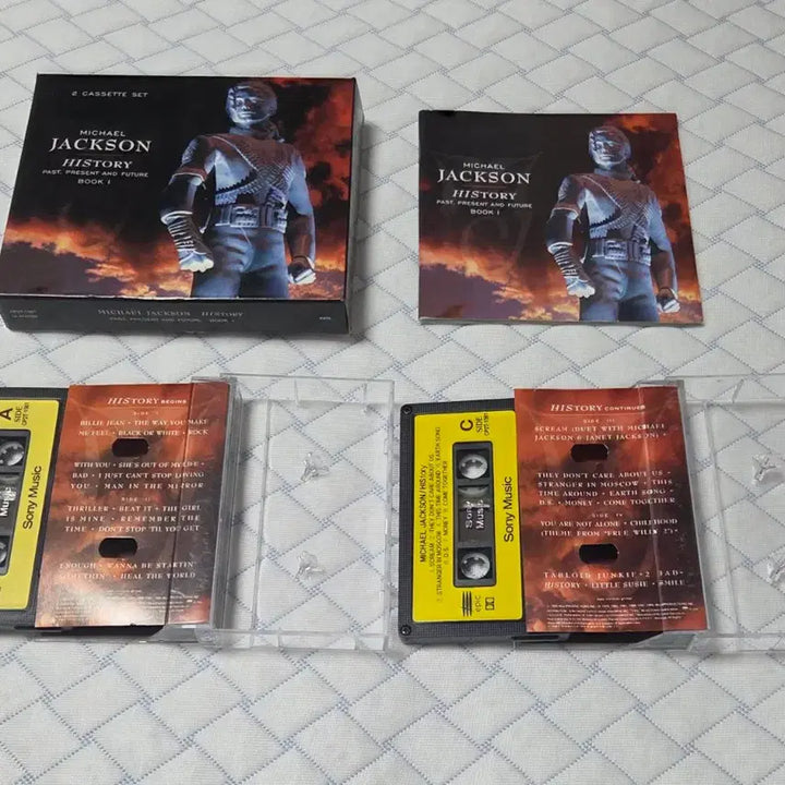 [BUNJANG] Michael Jackson HISTORY Cassette Tape Full Set / 마이클 잭슨 HISTORY 카세트 테이프 풀세트 팝니다. 히스토리