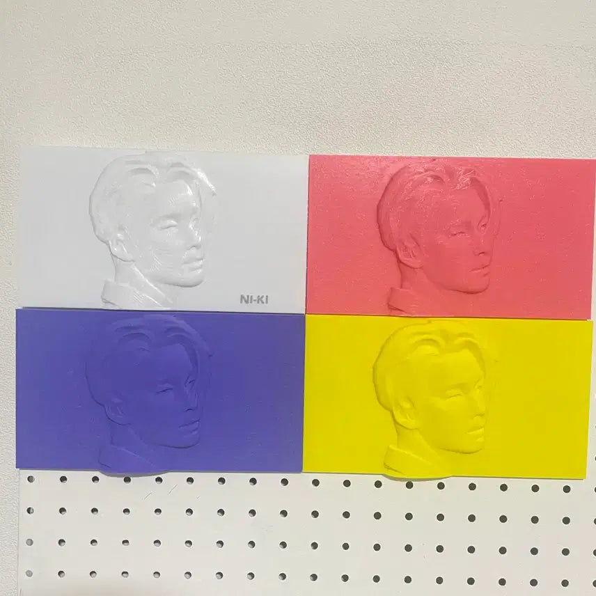 [BUNJANG] ENHYPEN Ni-ki 3D Printed Magnet Object (4-Part Assembly) Limited Edition / 엔하이픈 니키 3D프린팅 자석 오브제 4분할 조립 가능 한정 제작