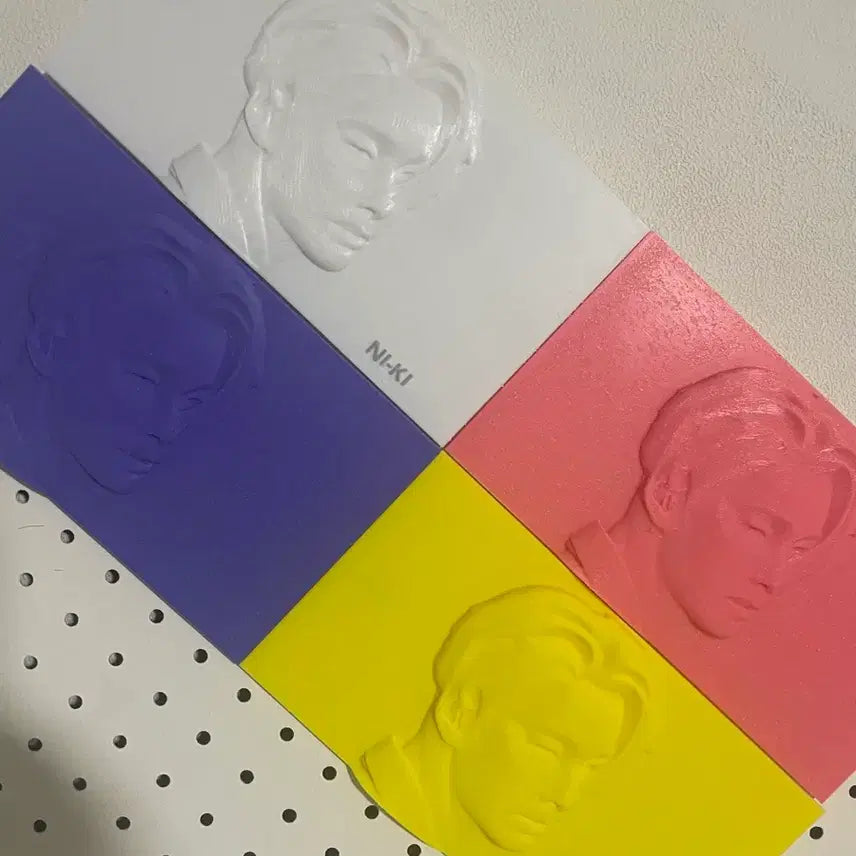 [BUNJANG] ENHYPEN Ni-ki 3D Printed Magnet Object (4-Part Assembly) Limited Edition / 엔하이픈 니키 3D프린팅 자석 오브제 4분할 조립 가능 한정 제작
