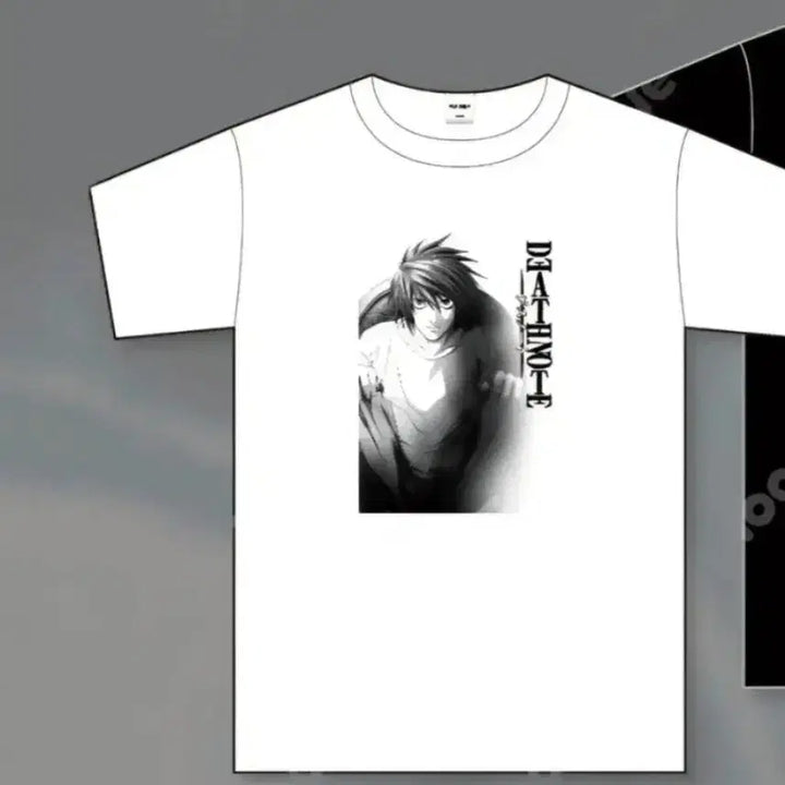 [BUNJANG] Death Note Tuning Printing T-Shirt (L) / 데스노트 투니크 프린팅 티셔츠 L