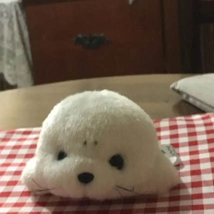[BUNJANG] Joyful Classic Baby Seal Doll Keychain / 조이풀 고전 아기물범 물개 인형키링