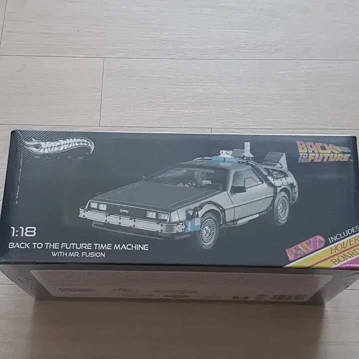 [BUNJANG] Hot Wheels Elite Back to the Future DeLorean Time Machine 1:18 Scale Diecast / 핫휠 정품 엘리트 드로리안 Back to teh Future 1:18