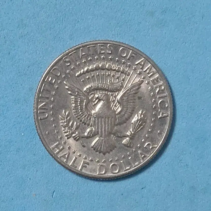 [BUNJANG] 1974 Kennedy Half Dollar (50 Cents) Coin / 1974년 미국케네디 하프달러(50센트)주화