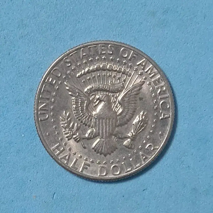 [BUNJANG] 1974 Kennedy Half Dollar (50 Cents) Coin / 1974년 미국케네디 하프달러(50센트)주화