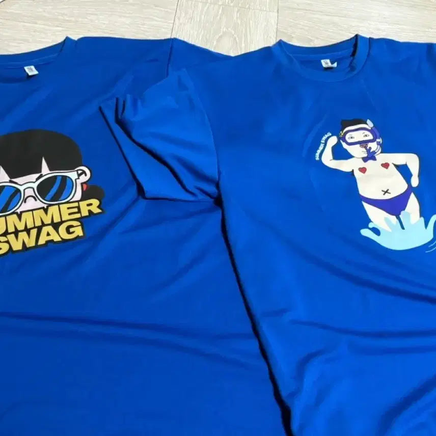 [BUNJANG] Psy Summer Swag Concert T-Shirts (2-Piece Bundle) / 싸이 흠뻑쇼 티셔츠2장