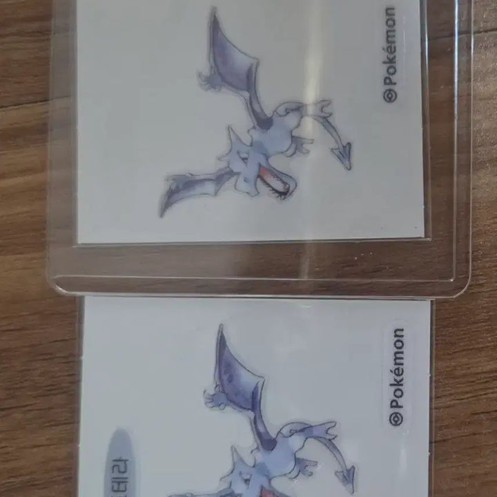[BUNJANG] Pokemon Panini Sticker Pterodactyl Error Art Sticker / 포켓몬 띠부씰 프테라 오류씰 아트워크