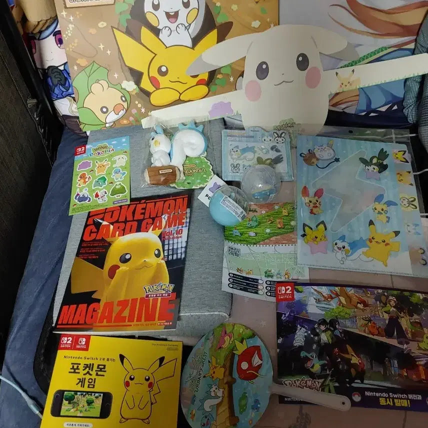 [BUNJANG] Pokemon Urban Forest Pachirisu Goods Set / 서울숲 포켓몬 30주년Urban Forest  파치리스 굿즈 세트 판매