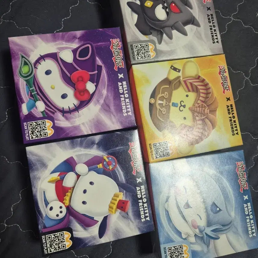 [BUNJANG] Sanrio x Yu-Gi-Oh! Collaboration Happy Meal Plush / 산리오 유희왕 콜라보 해피밀 인형
